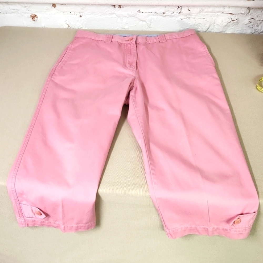 Pink Cropped Pants CJ Banks  90s Style 10 💯 Cotton